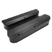 Proflow Valve Covers Tall Fabricated Aluminum Black Powdercoat For Ford Small Bl (for: Ford)