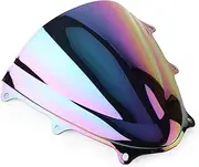 Motorcycle Windshield for Suzuki GSXR 600 750 R K11 L1 L2 L3 L5 L6 GSXR600 GSXR750 Motorcycle Windshield Windscreen Double Bubble windscreen Double Bubble(Black Colorful)