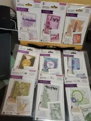 Crafters Companion Create a Card Papercraft die Set Of 9