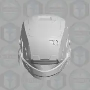 HALO Reach Gungnir custom head for 1:6 1:10 1:12 1:18 action figures