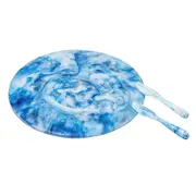 3pc Tempa Marlow Polyresin Cheese For One Knife/Board Set Utensil Cutlery Ocean