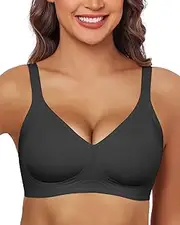 [HORISUN] Cloud Feel Everyday T Shirt Bra Seamless Bras for Women Comfortable Push Up Bra No Underwire