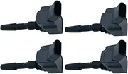 4PCS Engine Ignition Coil Set Compatible For Audi A1 A3 S3 Q3 TT Compatible For VW Golf Passat B8 Seat Compatible For Skoda 1.8/2.0TSI