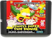 Royal Retro Krusty's Super Funhouse 16 bit MD Game Card For Sega Mega Drive For Genesis (Region Free)
