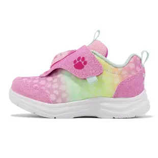 Skechers 童鞋 S Lights-Glimmer Kicks-Skech-Pets 小童 粉 魔鬼氈 燈鞋 302698NPKMT