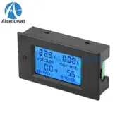 20A AC Digital LCD Panel Power Meter Monitor Power Energy Voltmeter Ammeter