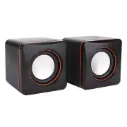 3.5mm Jack USB 101 Power Wired Computer Stereo Speaker For Desktop PC Laptop
