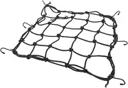 HEALEEP Motorcycle Cargo Net Bungee Net Durable Elastic Mesh Carrier for Secure Luggage Camping Gear and Travel Bags Quick Installation Wind Protection Reflective
