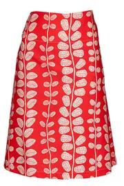 A Line Skirt--Bird041B