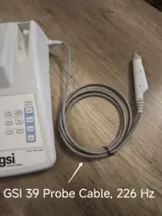 Grason Stadler Tympanometer GSI 39 Probe Cable