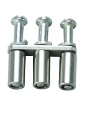 Altech Terminal Block 3 Pole Jumper CA723/3 (50 Pack)