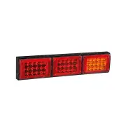 Narva HD LED Rear Direction Indicator Stop/Tail Lamp w/ Black Housing Connector