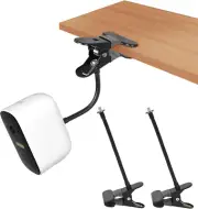 Gooseneck Clamp Mount for Arlo Pro 4/Pro 3/Pro 2/Essential/Eufy/Owlet Duo/Reolin
