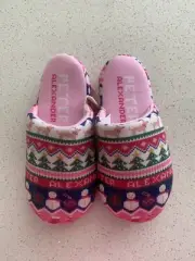 Peter Alexander Ladies Fair Isle Slippers Small