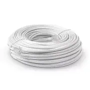 100FT Phone Cord Telephone Cable with Standard RJ11 Plug For FAX, AIO, Modem