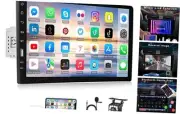 Single Din Car Stereo with Bluetooth 9 Inch HD Touch Screen Car Stereo with