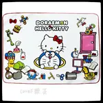 LOVEF樂芙 HELLO KITTY ✕ DORAEMON 刷毛毯 毛毯 懶人毯 冷氣毯 毯子 日本進口 正版授權