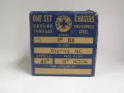 Geometric 7/16" - 14 NC 1" DS Standard Chaser Set for Steel