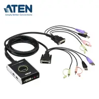 在飛比找樂天市場購物網優惠-【預購】ATEN CS682 2埠USB DVI/音訊 帶線