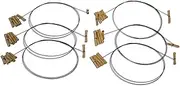 CAT DANCER Interactive Cat Toy - Fun and Fitness for Your Furry Friend - Engaging Paper Roll Attached with 30 Inches Flexible Spring Steel Wire for Playful Cats – 6 Pack