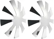 Nail Art Making Molds 2pcs French Tip Stencil Manicure Trimmer Nail Art Line Cutter for DIY