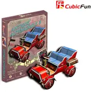 Cubic Fun Antique Automobile Car 3 3D Puzzle Model Building Kit