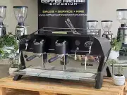 2 GROUP SANREMO F18 SB AUTOMATIC COMMERCIAL ESPRESSO COFFEE MACHINE CAFE - BLACK