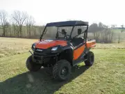 Honda Pioneer 1000 Soft Top for a Hard Windshield