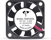 80x80mm DC 12V Brushless Silent Computer PC Case Cooling Cooler Fans Black