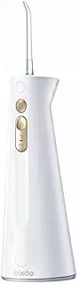 Bixdo intelligent portable charger - rechargeable dental irrigator, wireless water flosser cleaner, magnetic charger design, 4 modes and 4 nozzles, portable for home and travel, cleaning mouth, braces, gums, tongue coating