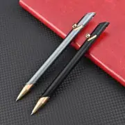 EDC Aluminium Alloy + Brass Bolt Action Tools Pen Inclined Plane Ball Pen