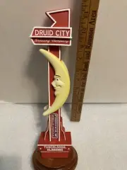 STRAIGHT TO ALE DRUID CITY PARKVIEW VANILLA PORTER draft beer tap handle ALABAMA