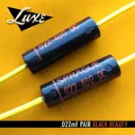 手工極品 LUXE RADIO 1960-1970 .022MF 黑美人 電容 一對 套組【又昇樂器.音響】