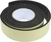 HEALLILY Sealing Foam Tape Weather Stripping Door Seal Insulation Foam Black Adhesive Tape Self-Adhesive Strong Adhesion Insulation Strip