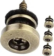 UPKOCH 4pcs Guitar Strap Locks Metal Button Lock for Acoustic/electric Bass Guitar