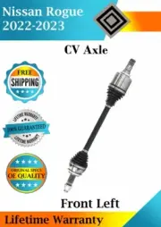 New OE Front Left CV Axle For 2022-2023 Nissan Rogue 1.5L Turbo 2.5L Lifetime W. (for: Nissan)