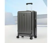 Slimbridge 24"Luggage Trolley Travel Suitcase Set TSA Front Opening Hard Case