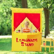 Alvantor Kid Pretend Playhouse Kids Play Tent Lemonade Stand Puppet Show Theater