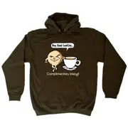 Complimentary Biscuit Coffee - Funny Novelty Hoodies Hoodie