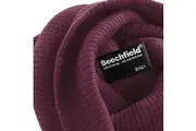 Beechfield Unisex Slouch Winter Beanie Hat (Burgundy) (One Size)