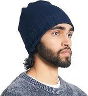 [CHARM] Cable Knit Beanie for Women & Men, 100% Organic Cotton Soft Beanie, All-Season Lightweight Ribbed Toque Hat for Winter and Summer