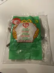 TY Teenie Babies Claude the Crab Beanie Baby 1999 McDonald's NIB error tag 1993