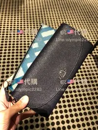 在飛比找Yahoo!奇摩拍賣優惠-EL~COACH 23458 黑色 防刮皮革 兩折長夾 付一