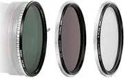 NiSi 82mm Swift System VND Mist Kit | 1-5 Stop True Color Variable Neutral Density Filter, Swift Adapter Ring, Two Friction-Mounted Filters (ND16 4-Stop, Black Mist 1/4) | Photography and Videography