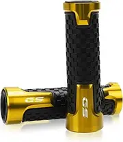 Grips 7/8" 22mm Motorcycle Anti-Slip Handle Bar Handlebar Grips for BMW R 1200 1250 GS ADV GS LC R1200GS R1250GS F850GS F750GS G310GS (Color : Gold)