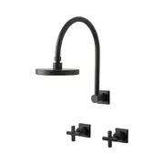 Kason Shower Set Matte Black