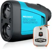 Mileseey Golf Rangefinder Laser 660 Yard 6X Magnification with Slope/Pin/Range/S