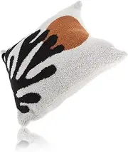 Knitted Pillowcase Mattress Sofa Blanket Linen Bed Cover Pillows Boucle Camping Pillow Couch Cot Sleeper Lumbar Plush Cushion Travel Pillow Home Pillowcase Decor Half Fleece