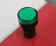 5pcs 220V 22mm Green LED Indicator Pilot Signal Light Lamp [M2]