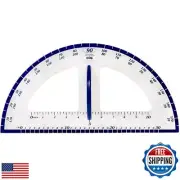 LEARNING ADVANTAGE Magnetic Dry Erase Protractor - Geometry Measurement Tool